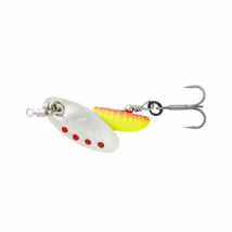 Savage Gear Grub Spinners Sinking Lure - #1 3.8g Silver Red Yellow