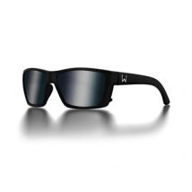 Westin W6 Street 100 Sunglasses Matte Black Frame - Silver Flash Lens