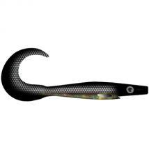 Strike Pro Giant Pig Tail 40cm 130g - Midnight Shiner