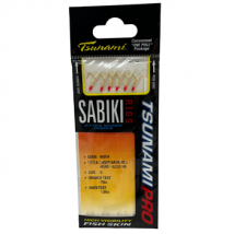 Jarvis Walker Tsunami Pro Sabiki Rigs Hage Red - Gold Hook - Size 6