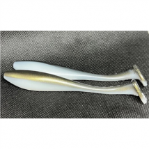 Rooney's Fishing Supplies 5 Inch Paddletails 3 Pack - Khaki White