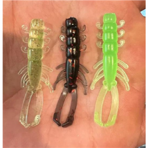 Rooney's Fishing Supplies 2 inch Shrimp 1.2g - Junebug