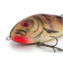 Salmo Fatso Sinking Lure 14cm - Wounded Emerald Perch