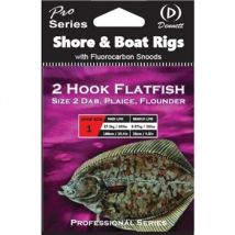 Dennett Pro Series 2 Hook Flatfish Rig - #1