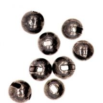 SemperFli Tungsten Slotted Beads 3.3mm (1/8 inch) - Mottled Black Gold