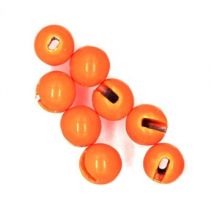 SemperFli Tungsten Slotted Beads 3.8mm (5/32 inch) - Fl Orange
