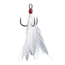 BKK Feathered Spear 21 SS White Hooks - Size 8