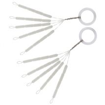 Tronix Fishing Clear Rubber Stop 48pcs - XS