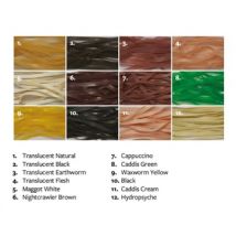 Fulling Mill Nymph-Rap Small 3mm - Nightcrawler Brown