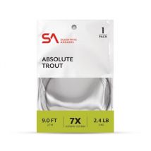 Scientific Anglers Absolute Trout Leader 9' - 6X (0.13mm)
