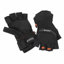 Simms Gore-Tex Infinium Half Finger Glove Black - S