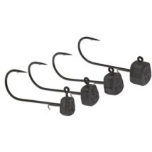 Westin Ned Jig Head #3/0 - Black Nickel Tungsten 2pcs - 3.5g