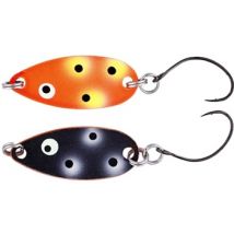 Fidusen Slim Spinner Lure 3.3cm 3g - Black/Orange Clown