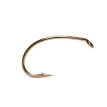 Partridge Of Redditch Grub/Shrimp Bronze Hooks (25 pcs) - 10