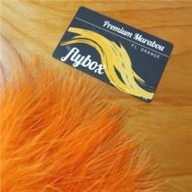 Flybox Premium Marabou - Fl Orange