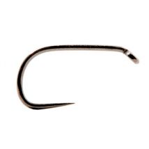 Partridge Of Redditch Wide Wet Black Nickel Down-Eye Hooks (25 pcs) - 8