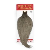 Whiting Pro Grade Cape - White Dyed Medium Dun