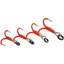 Westin Rigged Trout Treble Hooks UV Orange - #6 4pcs