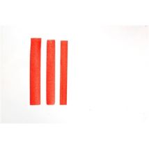 Fulling Mill Hard Foam Cylinder Red - 4mm Medium