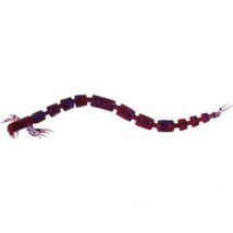 Westin Bloodteez Worm 5.5cm 0.5g Lure 8pcs - Indigo UV Red