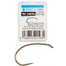 Tiemco TMC 2487BL Emerger/Nymph Hook - 10