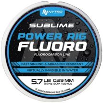 Nytro Sublime Power Rig Fluoro 50m - 0.15mm
