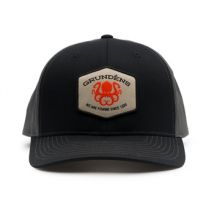 Grundens Kracken Trucker 312 Black /Charcoal Hat