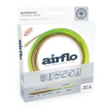 Airflo Superflo Max Universal Taper Floating Fly Line Moss Olive Chartreuse - WF 6