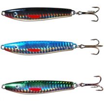 Dennett Lead Fish Sea Lure - 12g Blue Silver Holo