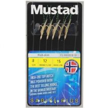 Mustad Fish Skin Sabiki Rig Size 8