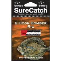Sure Catch 2 Hook Bomber Rig Size 1/0