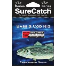 Sure Catch Bass & Cod Rig - Size 2/0
