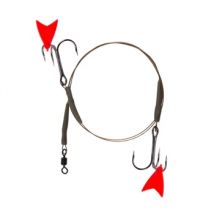 Skeater Deadbait Piketrace 7X7 Single/Treble - 4+#004