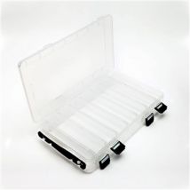 Leeda 14 Compartment Lure Case Tackle Box - 16cm