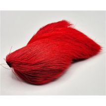 Nature's Spirit Deer Belly Hair 2'' x 3'' - Red