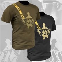 Vass Fisherman Printed w/strap T- Shirt Black - Large