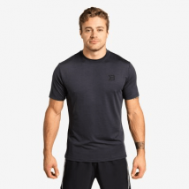 Better Bodies - Tee-Shirts Hommes Essex stripe tee - XL - Graphite melange - Fitadium