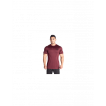 Essex Stripe Tee L Maroon - T-shirts Männer