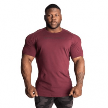 Better Bodies - Tee-Shirts Hommes Gym tapered tee - M - Maroon - Fitadium