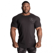 Better Bodies - Tee-Shirts Hommes Gym tapered tee - L - Noir 2 - Fitadium