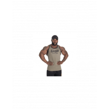 Espalda En T Acanalada Lavado Verde S - Camisetas De Tirantes Para Hombre