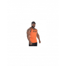 Espalda En T Acanalada L Naranja - Camisetas De Tirantes Para Hombre