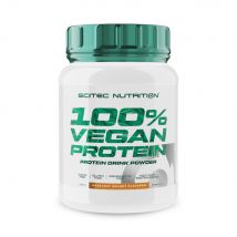 Scitec Nutrition - 100% Vegan Protein 1kg - Poudre Goût Noisette & Noix - Fitadium