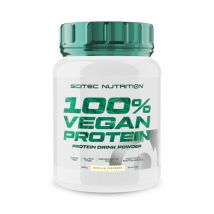 Scitec Nutrition - 100% Vegan Protein 1kg - Poudre Goût Vanille - Fitadium