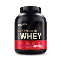 Optimum Nutrition - 100% Whey Gold 2,27 Kg - Poudre Goût Chocolat Blanc - Framboise - Fitadium