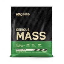 Optimum Nutrition - Serious Mass 5,4kg - Poudre Goût Cookies & Cream - Fitadium