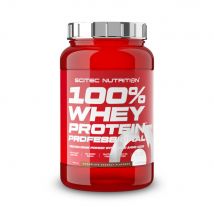 Scitec Nutrition - 100% Whey Professional 920gr - Poudre Goût Fraise Chocolat Blanc - Fitadium
