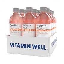 Vitamin Well - Boissons vitaminées Pack De Vitamin Well Antioxydant 12x500ml - Fitadium