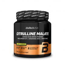 Biotech USA - Citrulline Malate 300g - Poudre Goût Lime - Fitadium