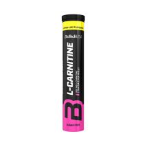 Biotech USA - L-carnitine Effervescent 20 Tabs - Comprimé Goût Citron - Fitadium